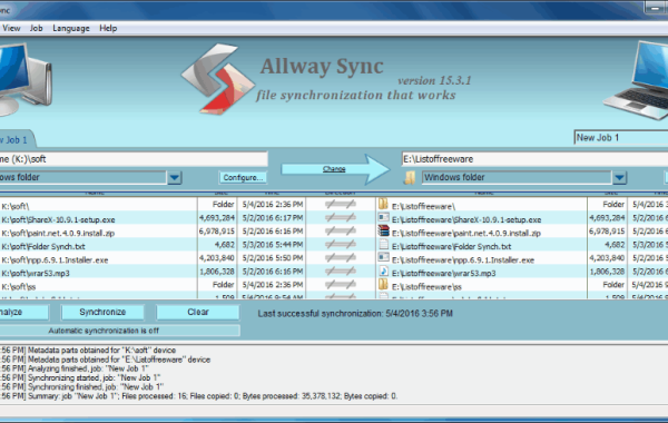 Allway Sync 21.1.5 Crack With Activation Key Free Download 2022