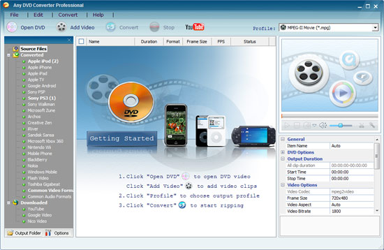 Any DVD Converter Professional 7.7.0 Crack + Activation Key 2022